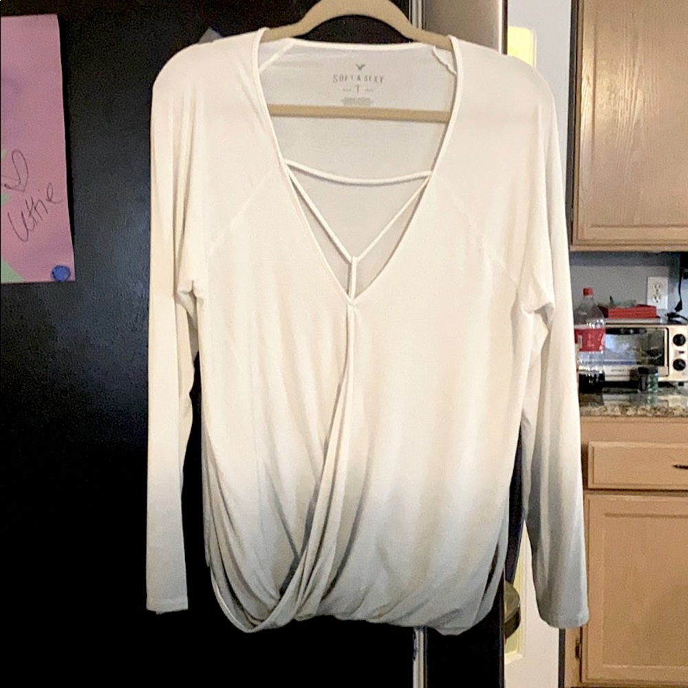 Soft & sexy Ombré top